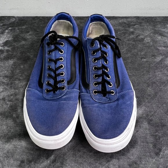 Vans Ward Sneakers size 13 Men Blue Black Lace Up Low Top Shoes Skater main image 7